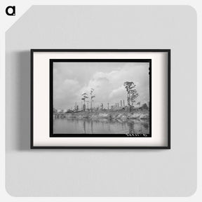 アートポスター-Oil Refinery, Port of Houston
 - ラッセル リー Poster.