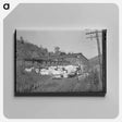 アートパネル-Stone Quarry along U.S. No. 7 near Arlington, Vermont
 - ラッセル リー Canvas.