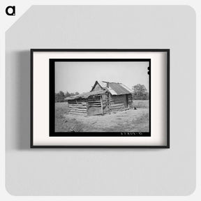 アートポスター-Home of Agricultural Day Laborer, McIntosh County, Oklahoma
 - ラッセル リー Poster.