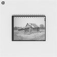 アートメモ帳-Home of Agricultural Day Laborer, McIntosh County, Oklahoma
 - ラッセル リー Memo.