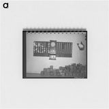 アートメモ帳-Time Clock and Tool Boxes at Vocational School
 - ラッセル リー Memo.