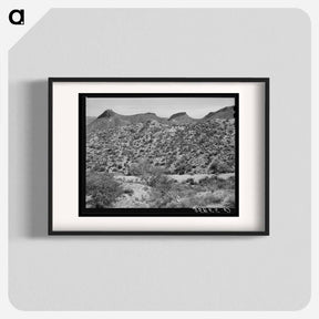 アートポスター-Along the Apache Trail in Gila County, Arizona
 - ラッセル リー Poster.