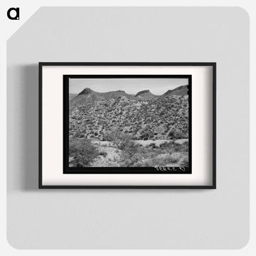 Along the Apache Trail in Gila County, Arizona
 - ラッセル リー Poster.