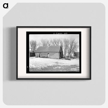 Corn Crib on Edgar Allen's Farm
 - ラッセル リー Poster.