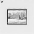 アートメモ帳-Corn Crib on Edgar Allen's Farm
 - ラッセル リー Memo.