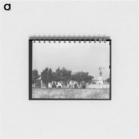 アートメモ帳-House with Windmill, Midland, Texas
 - ラッセル リー Memo.