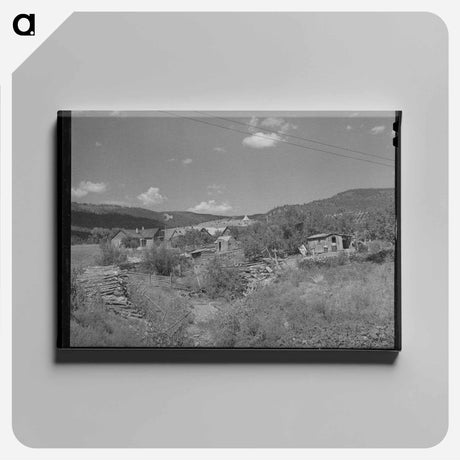 アートパネル-Holman, New Mexico
 - ラッセル リー Canvas.