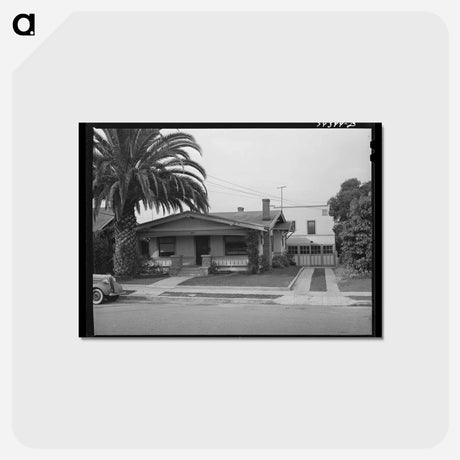 アートポストカード-Houses at 3677 Jackdaw Street
 - ラッセル リー Postcard.