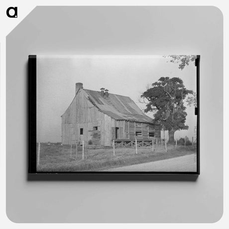 アートパネル-Old Sugar House, Lake Dick Project, Arkansas
 - ラッセル リー Canvas.