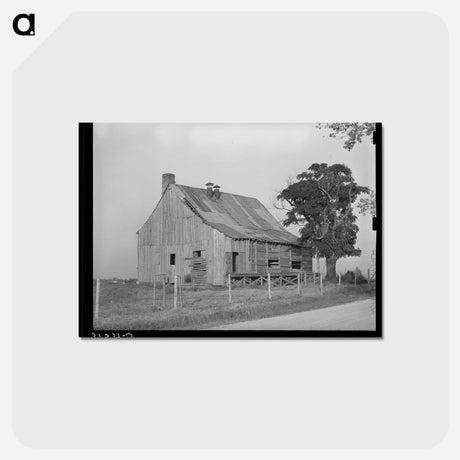 アートポストカード-Old Sugar House, Lake Dick Project, Arkansas
 - ラッセル リー Postcard.