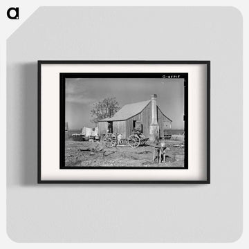 Sharecropper's Cabin, Transylvania, Louisiana
 - ラッセル リー Poster.