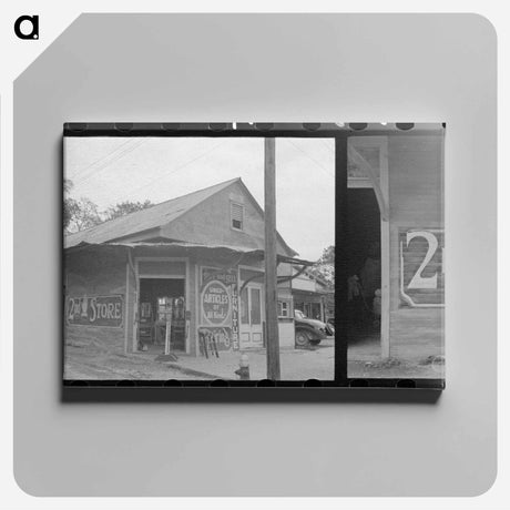 アートパネル-Sign, Morgan City, Louisiana
 - ラッセル リー Canvas.