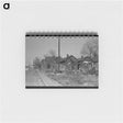 アートメモ帳-Street Scene in Slick, Oklahoma
 - ラッセル リー Memo.