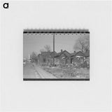 アートメモ帳-Street Scene in Slick, Oklahoma
 - ラッセル リー Memo.