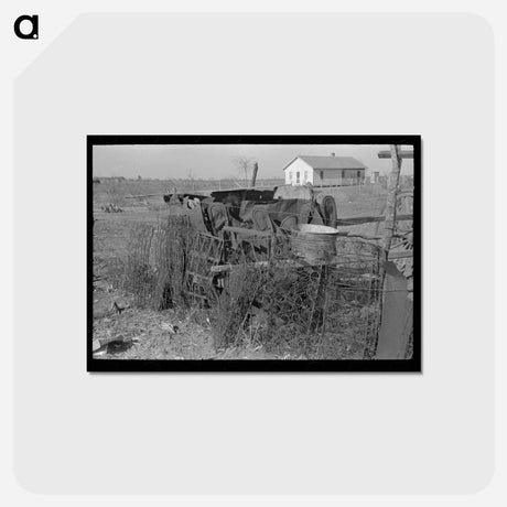 アートポストカード-Automobile Springs, Crystal City, Texas
 - ラッセル リー Postcard.
