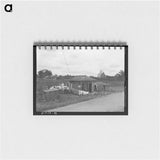 アートメモ帳-Farm House near Norco, Louisiana
 - ラッセル リー Memo.