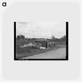 アートポストカード-Farm House near Norco, Louisiana
 - ラッセル リー Postcard.