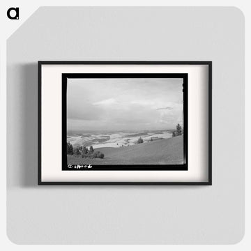 Wheat Fields from Winchester Hill, Nez Perce County, Idaho
 - ラッセル リー Poster.