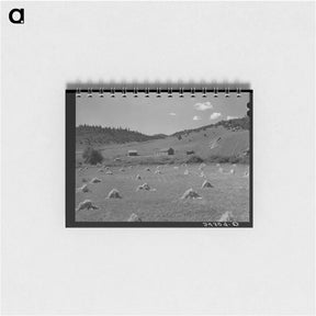 アートメモ帳-Wheat Field, Holman, New Mexico
 - ラッセル リー Memo.
