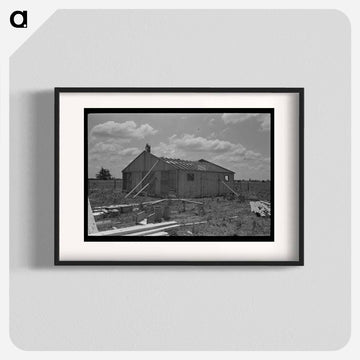 Barn Erection, Southeast Missouri Farms Project
 - ラッセル リー Poster.