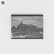アートメモ帳-Barn Erection, Southeast Missouri Farms Project
 - ラッセル リー Memo.
