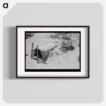 Chicken Coop Near Webber Falls, Muskogee County, Oklahoma
 - ラッセル リー Poster.