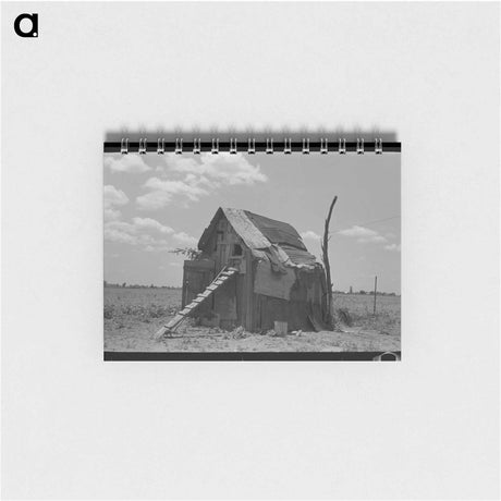アートメモ帳-Chicken House, New Madrid County, Missouri
 - ラッセル リー Memo.