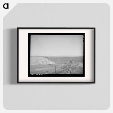 Wheat Land and Railroad, Eureka Flats, Walla Walla County, Washington
 - ラッセル リー Poster.