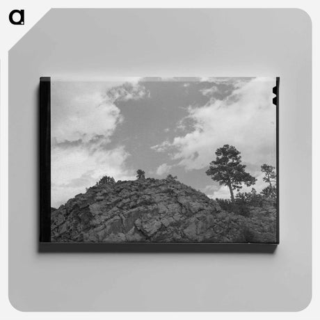 アートパネル-Mountain Scene near Capulin, New Mexico
 - ラッセル リー Canvas.