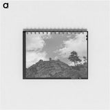 アートメモ帳-Mountain Scene near Capulin, New Mexico
 - ラッセル リー Memo.