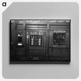 アートパネル-In the post office, Ouray, Colorado
 - ラッセル リー Canvas.
