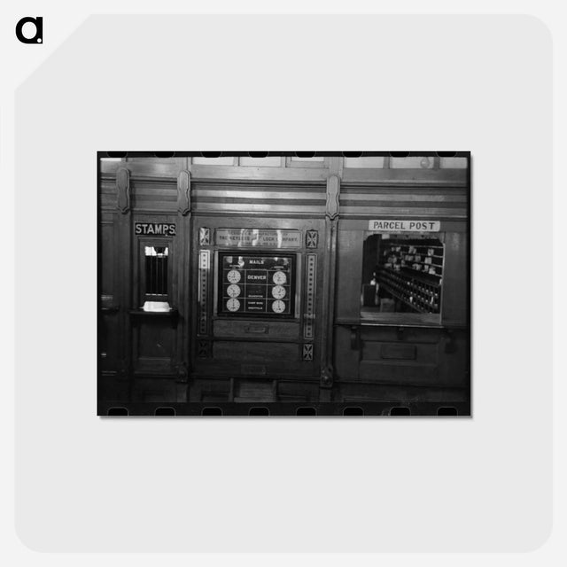 アートポストカード-In the post office, Ouray, Colorado
 - ラッセル リー Postcard.