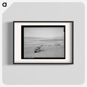 アートポスター-Ericson Brothers Plowing Dry Land, Box Elder County, Utah
 - ラッセル リー Poster.