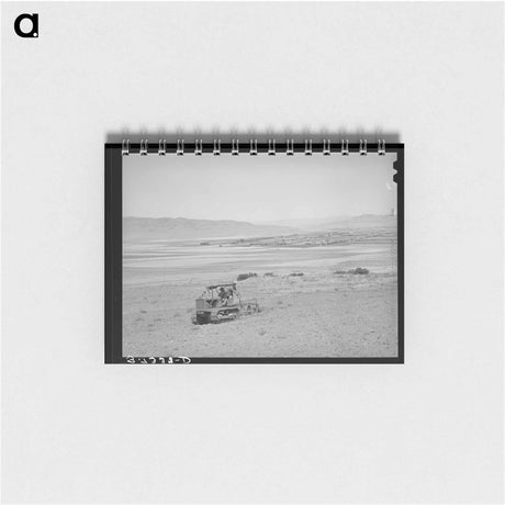 アートメモ帳-Ericson Brothers Plowing Dry Land, Box Elder County, Utah
 - ラッセル リー Memo.
