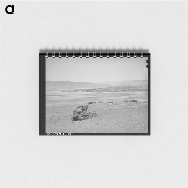 アートメモ帳-Ericson Brothers Plowing Dry Land, Box Elder County, Utah
 - ラッセル リー Memo.