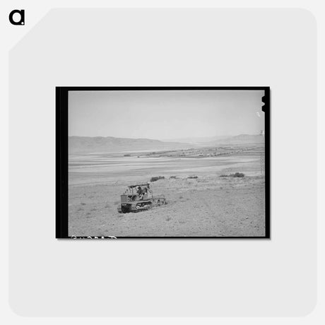 アートポストカード-Ericson Brothers Plowing Dry Land, Box Elder County, Utah
 - ラッセル リー Postcard.
