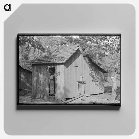 アートパネル-Migrant Housing, Hammond, Louisiana
 - ラッセル リー Canvas.
