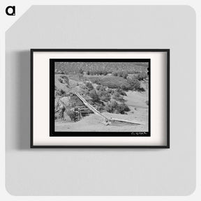 アートポスター-Irrigation Ditch, Trampas, New Mexico
 - ラッセル リー Poster.
