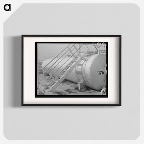アートポスター-Oil Refinery, Seminole, Oklahoma
 - ラッセル リー Poster.