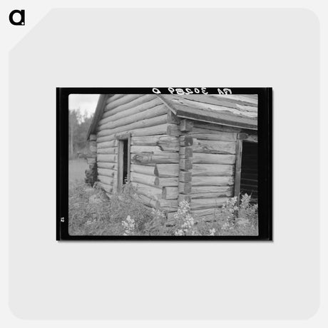 アートポストカード-Log Cabin near Gheen, Minnesota
 - ラッセル リー Postcard.