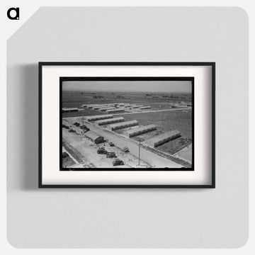 Row Shelters at FSA Labor Camp, Caldwell, Idaho
 - ラッセル リー Poster.