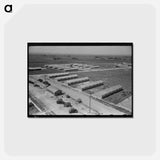 アートポストカード-Row Shelters at FSA Labor Camp, Caldwell, Idaho
 - ラッセル リー Postcard.