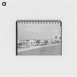 アートメモ帳-Tourist Courts, Corpus Christi, Texas
 - ラッセル リー Memo.