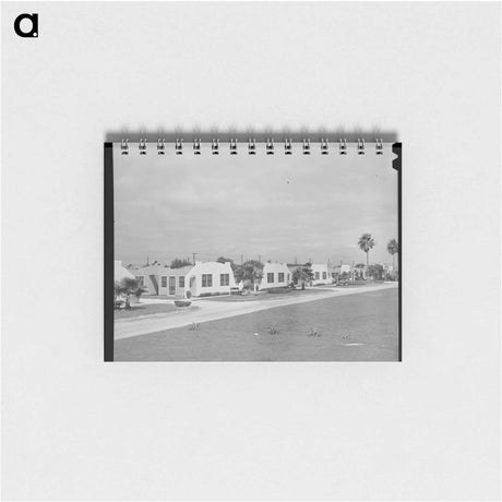 アートメモ帳-Tourist Courts, Corpus Christi, Texas
 - ラッセル リー Memo.