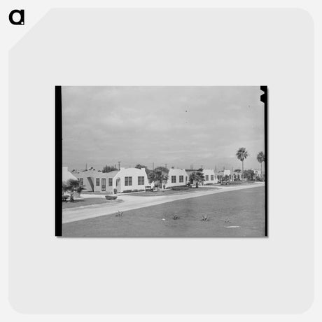 アートポストカード-Tourist Courts, Corpus Christi, Texas
 - ラッセル リー Postcard.