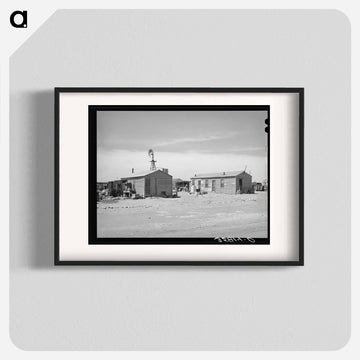 Houses of Oil Field Workers, Hobbs, New Mexico
 - ラッセル リー Poster.