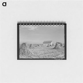 アートメモ帳-Farmstead with Corn, Canyon County, Idaho
 - ラッセル リー Memo.
