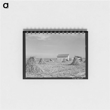 アートメモ帳-Farmstead with Corn, Canyon County, Idaho
 - ラッセル リー Memo.