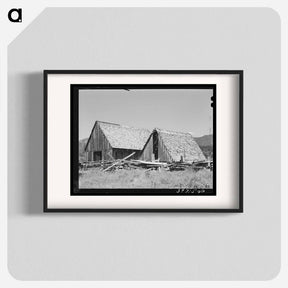 アートポスター-Barns, Garden Valley, Boise County, Idaho
 - ラッセル リー Poster.