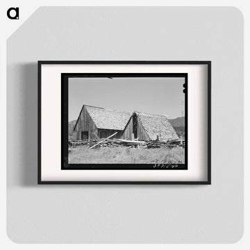 Barns, Garden Valley, Boise County, Idaho
 - ラッセル リー Poster.